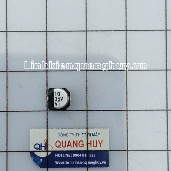 Tụ Nhôm 35V10UF 5*5.4mm