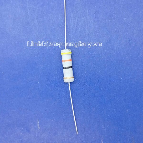 Điện Trở Vạch – Điện Trở Cắm 2W 43R 5% (10c)