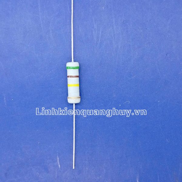 Điện Trở Vạch – Điện Trở Cắm 2W 510K 5% (10c)
