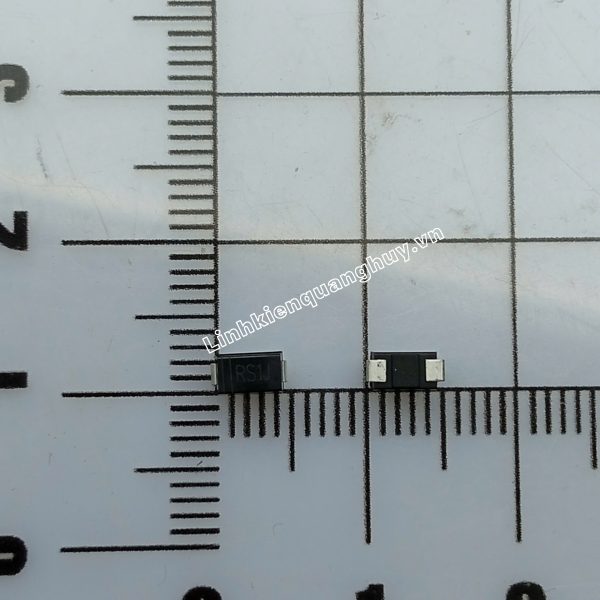 FR105-RS1J diode xung 1A600V chân dán
