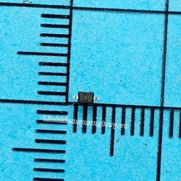 Diode zener 11V BZT52C-11S kí hiệu WG SOT-23