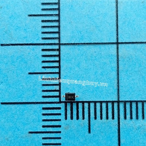 Diode zener 16V BZT52C-16S kí hiệu WK SOT-23