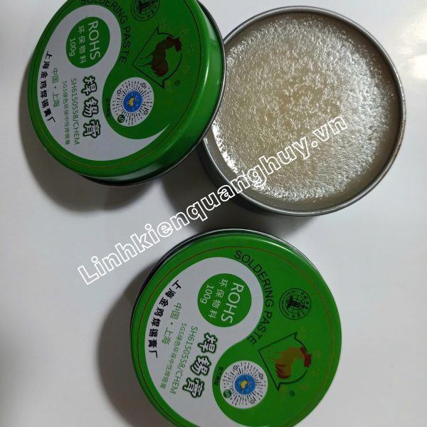 mỡ hàn hộp sắt 100g
