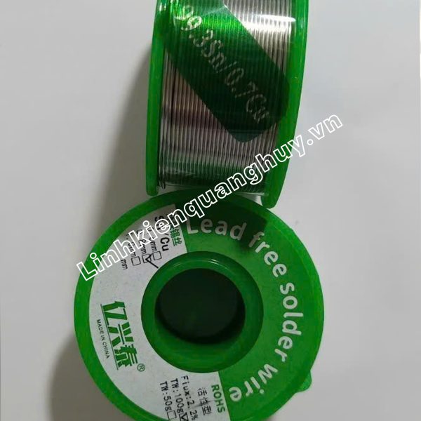 thiếc hàn không chì 99.3% 0.8-100g