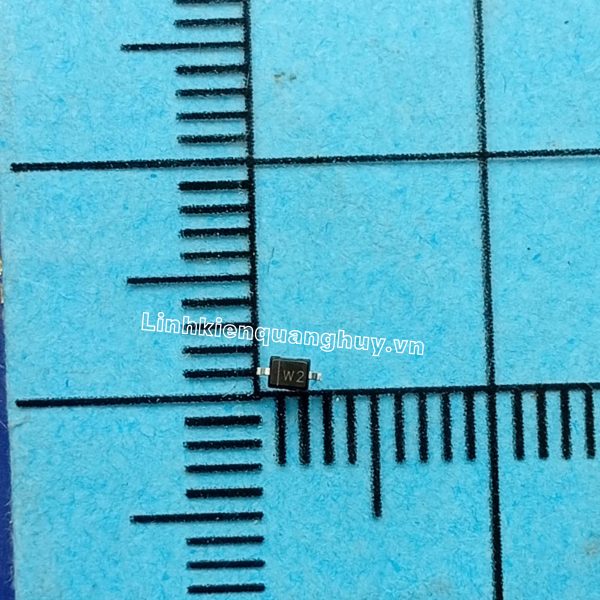 Diode zener 3.0V BZT52C3V0S kí hiệu W2 SOT23