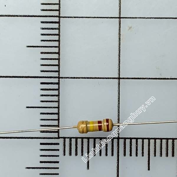 Điện Trở Vạch – Điện Trở Cắm 1/4W 110K 5% (50c)