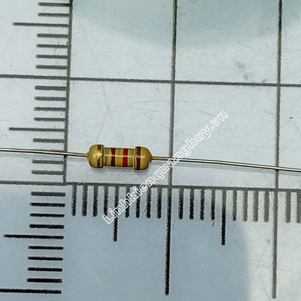 Điện Trở Vạch – Điện Trở Cắm 1/4W 120R 5% (50c)