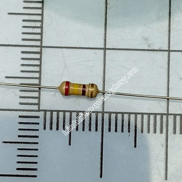 Điện Trở Vạch – Điện Trở Cắm 1/4W 240R 5% (50c)