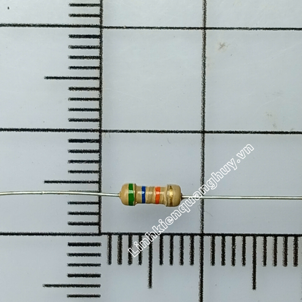 Điện Trở Vạch – Điện Trở Cắm 1/4W 56K 5% (50c)