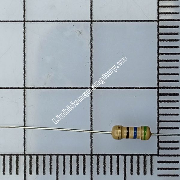 Điện Trở Vạch – Điện Trở Cắm 1/4W 56R 5% (50c)