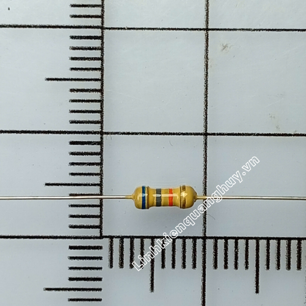 Điện Trở Vạch – Điện Trở Cắm 1/4W 68K 5% (50c)