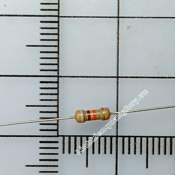 Điện Trở Vạch – Điện Trở Cắm 1/4W 91K 5% (50c)