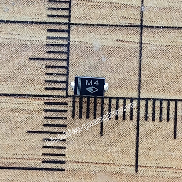 1N4004 Ký Hiệu M4 – Chỉnh Lưu Diode 1A 400V