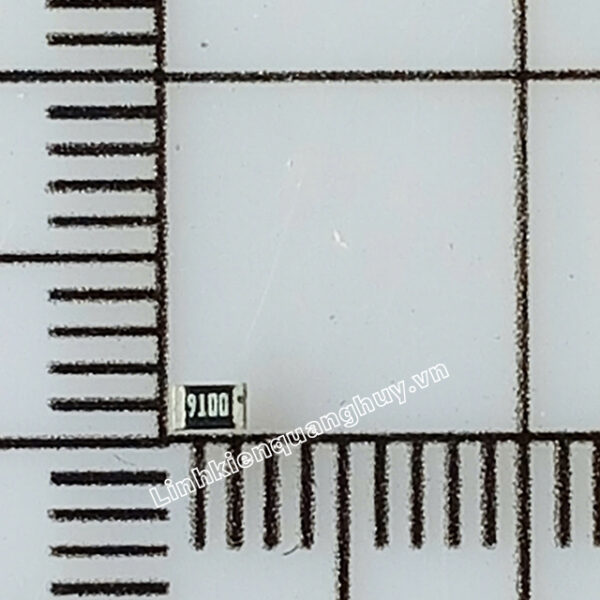 Điện Trở Dán 0805 9K1 1% (50c)