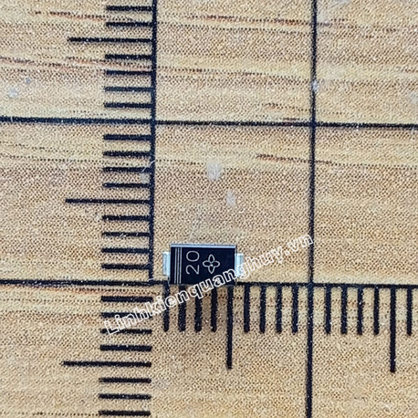 1SMA4747A Diode Zenner chân dán 20V 1W