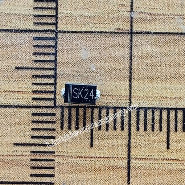 Diode Schottky SR240 (kí hiệu SS24) 2A40V chân dán