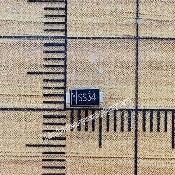 Diode Schottky 1N5822 (kí hiệu SS34) 3A40V chân dán